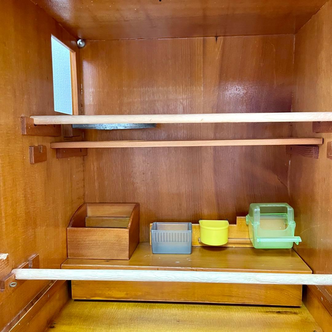 【無垢材】ビンテージ 木製 鳥籠 バードゲージ【アンティーク】