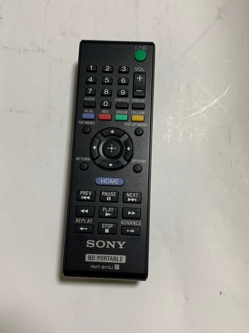 SONY ポータブルブルーレイ/DVDプレーヤー BDP-SX910 動作品