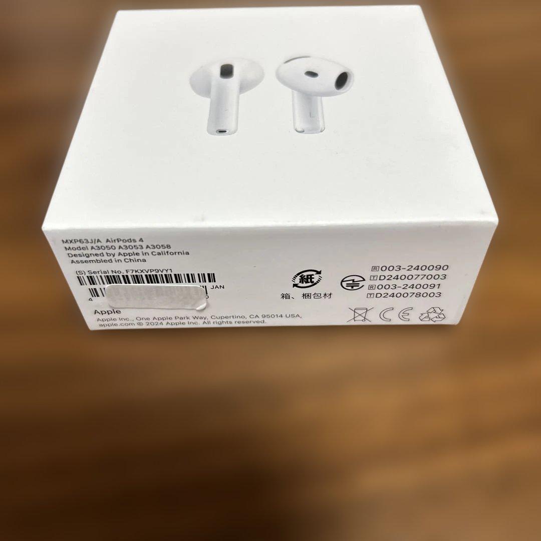 【未開封】Apple AirPods 4 ノイキャンなし