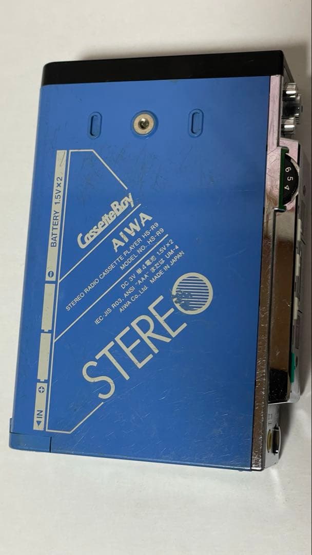 AIWA HS-R9 ポータブル ラジオ カセットプレーヤー