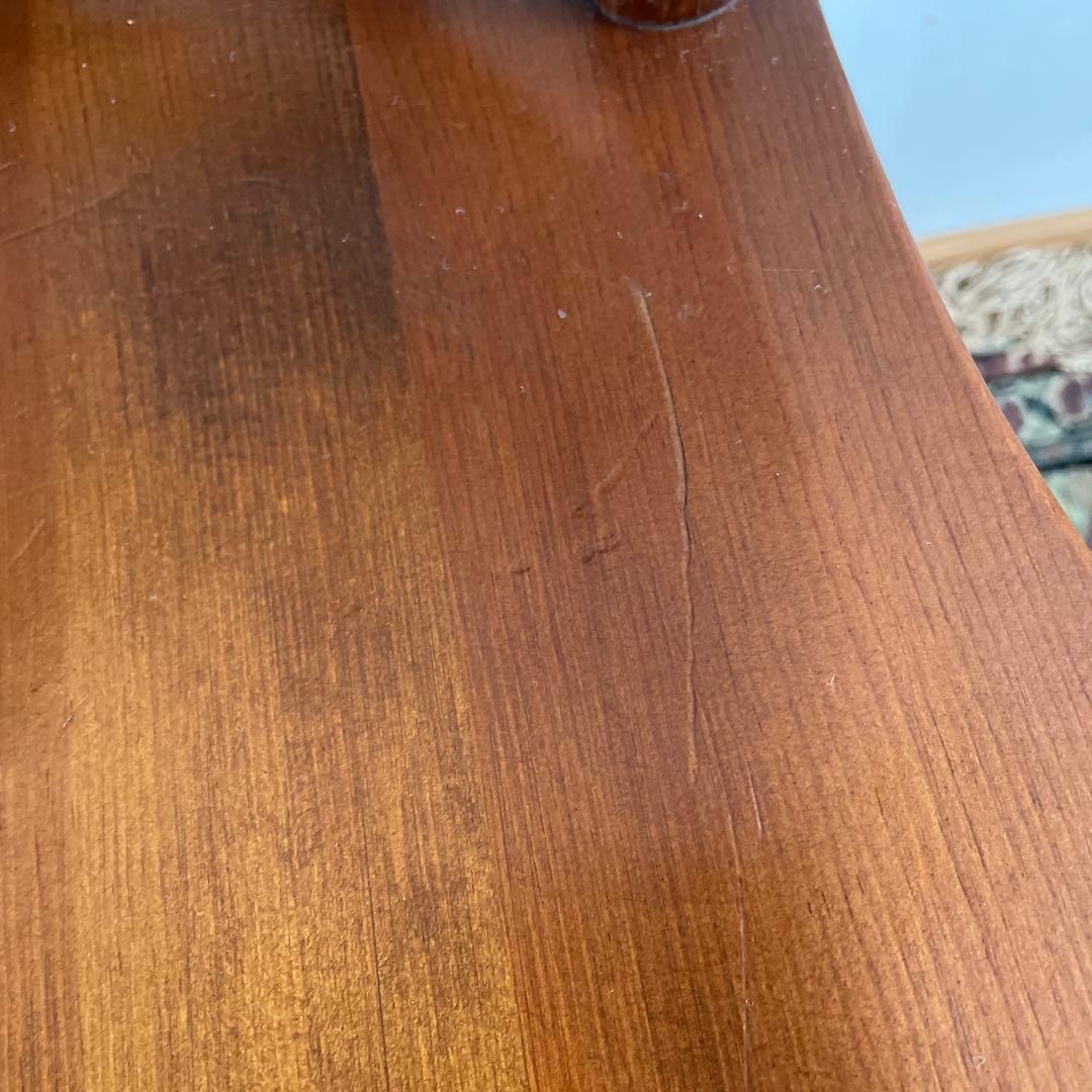 ①コスガ家具　ウィンザーチェア　パイン材　ダイニングチェア