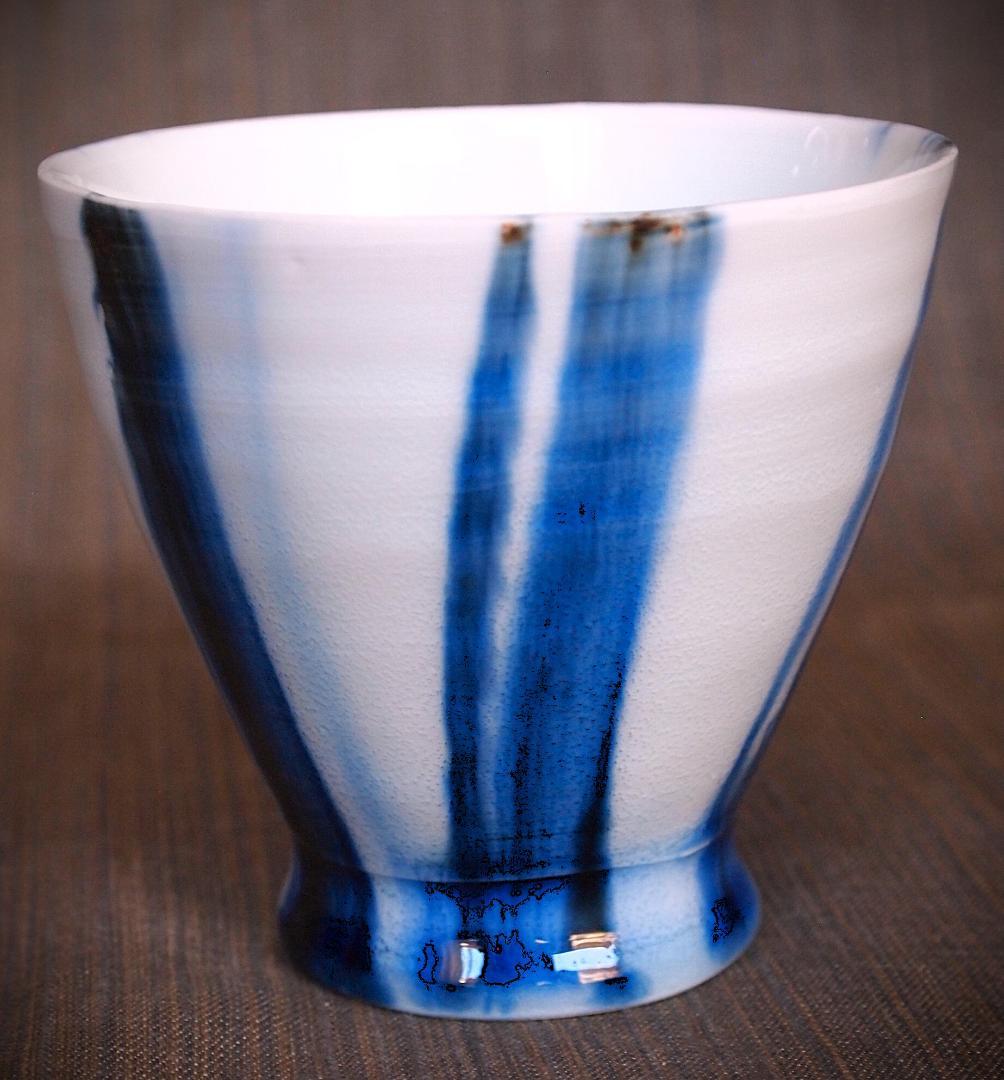 人気作家★加藤委★カップ★藍