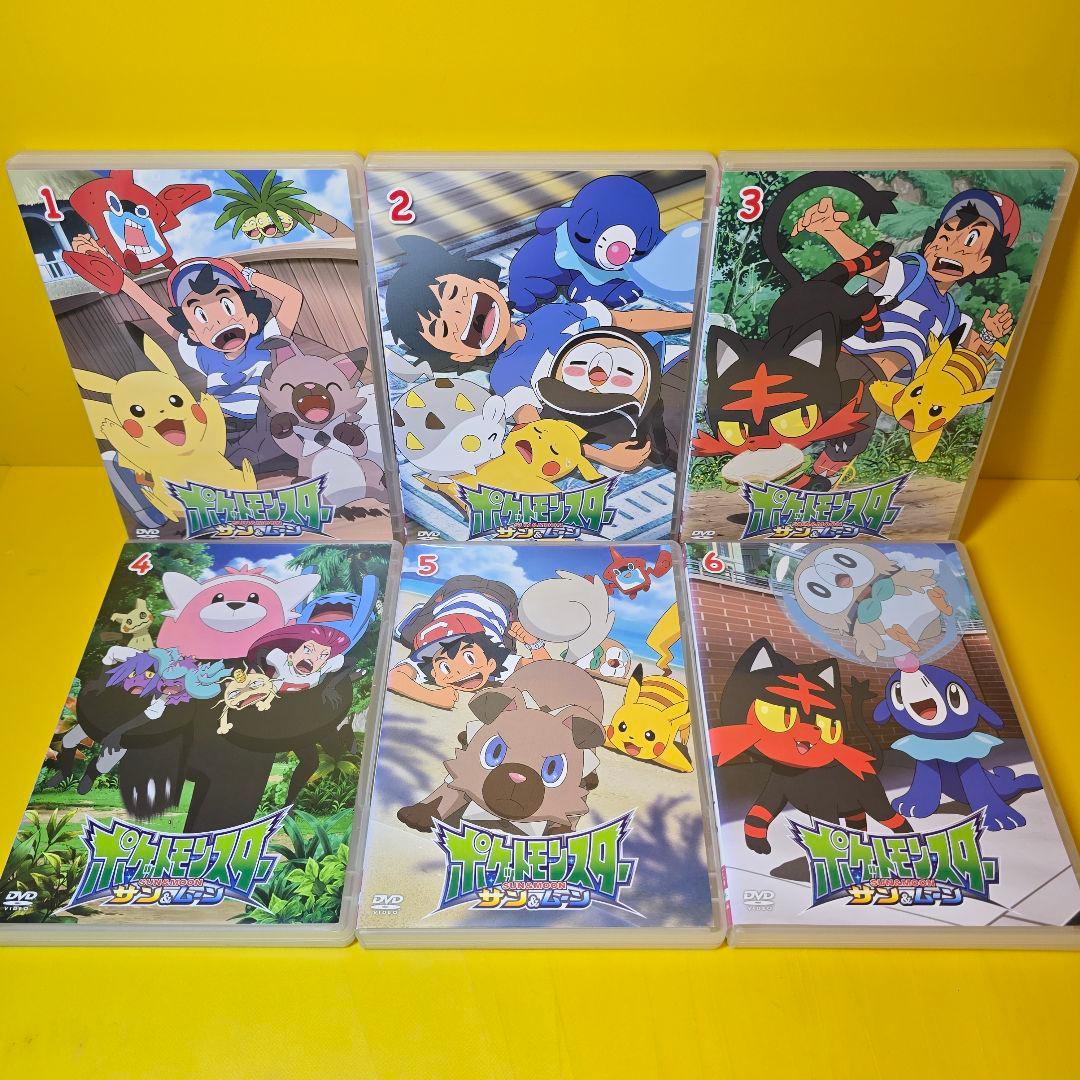 新品ケース交換済み　ポケットモンスター　サン&ムーン　DVD 全49巻セット