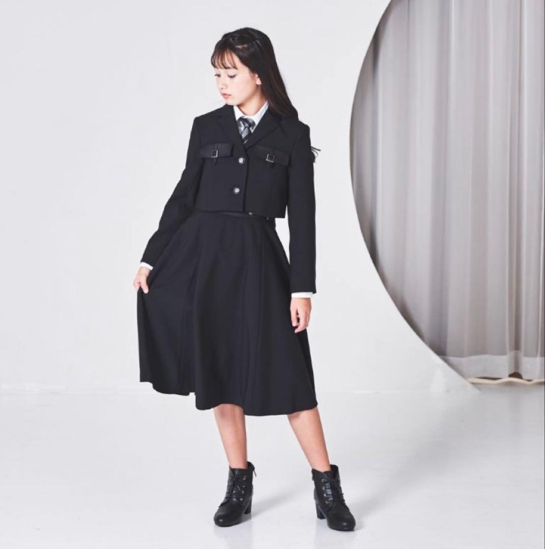 【美品】ELLE EN NOIR 160 卒業式　入学式