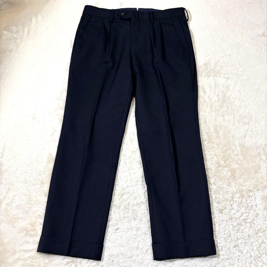 《希少サイズ》UNIVERSAL LANGUAGEスーツ 3ピース セットアップ