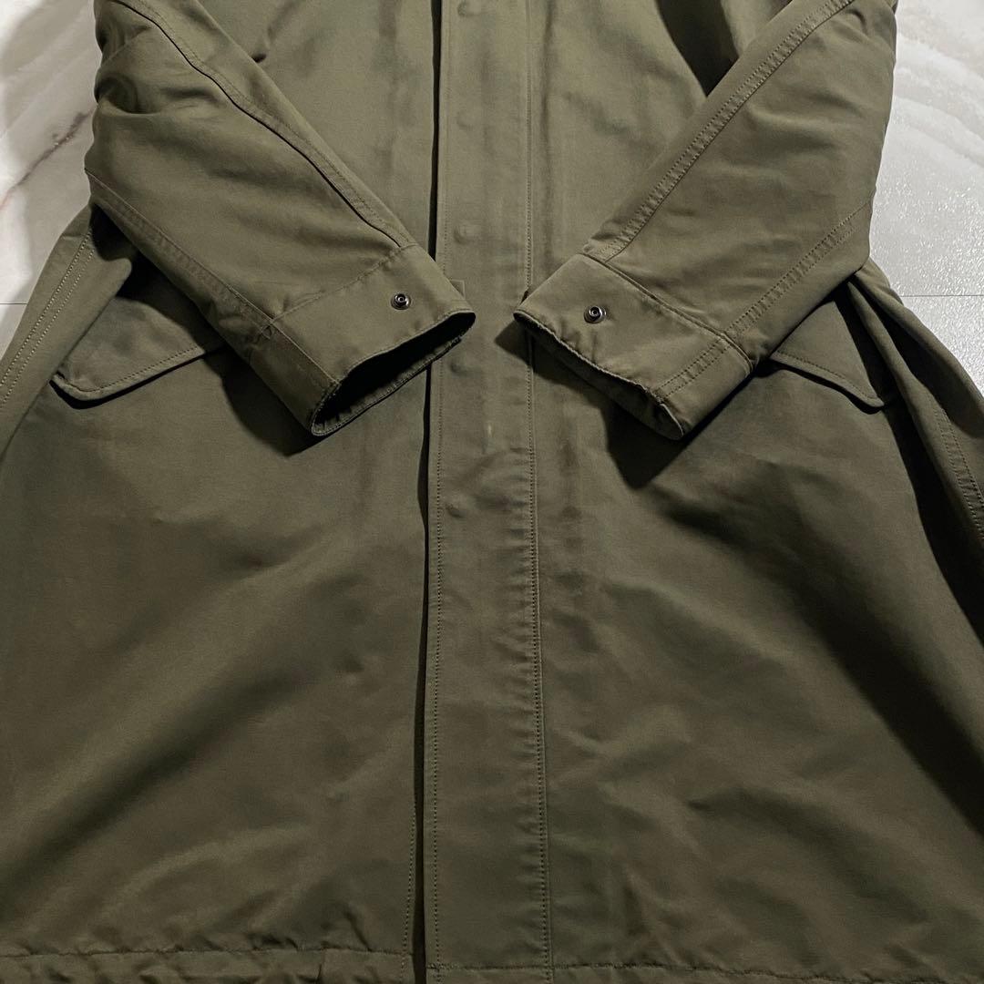 B15094 ザリラクス　UA別注　18aw ザモッズコート　カーキ　38