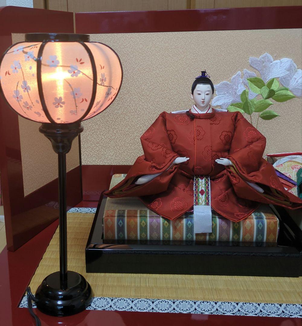 2月限定お値下げ極美品おひなさま　親王飾り　雛人形　極上仕立て　久月作