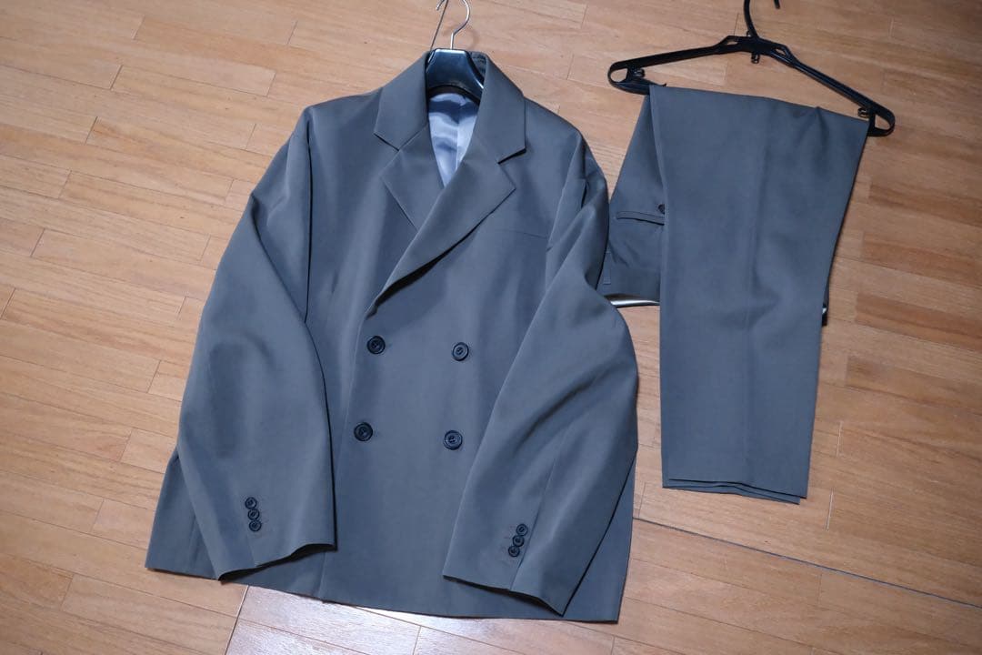 ssstein OVERSIZEDDOUBLE BREASTEDセットアップ