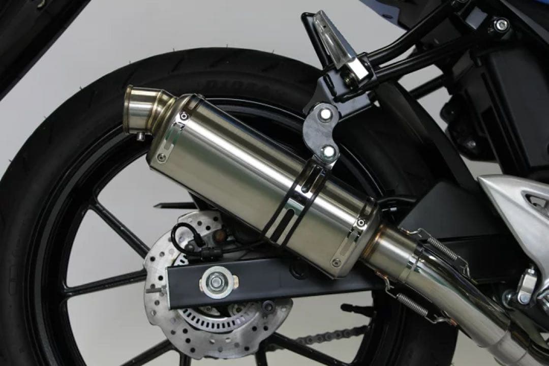 HMS GSX-R125 バイクマフラー デルタ バイクマフラー