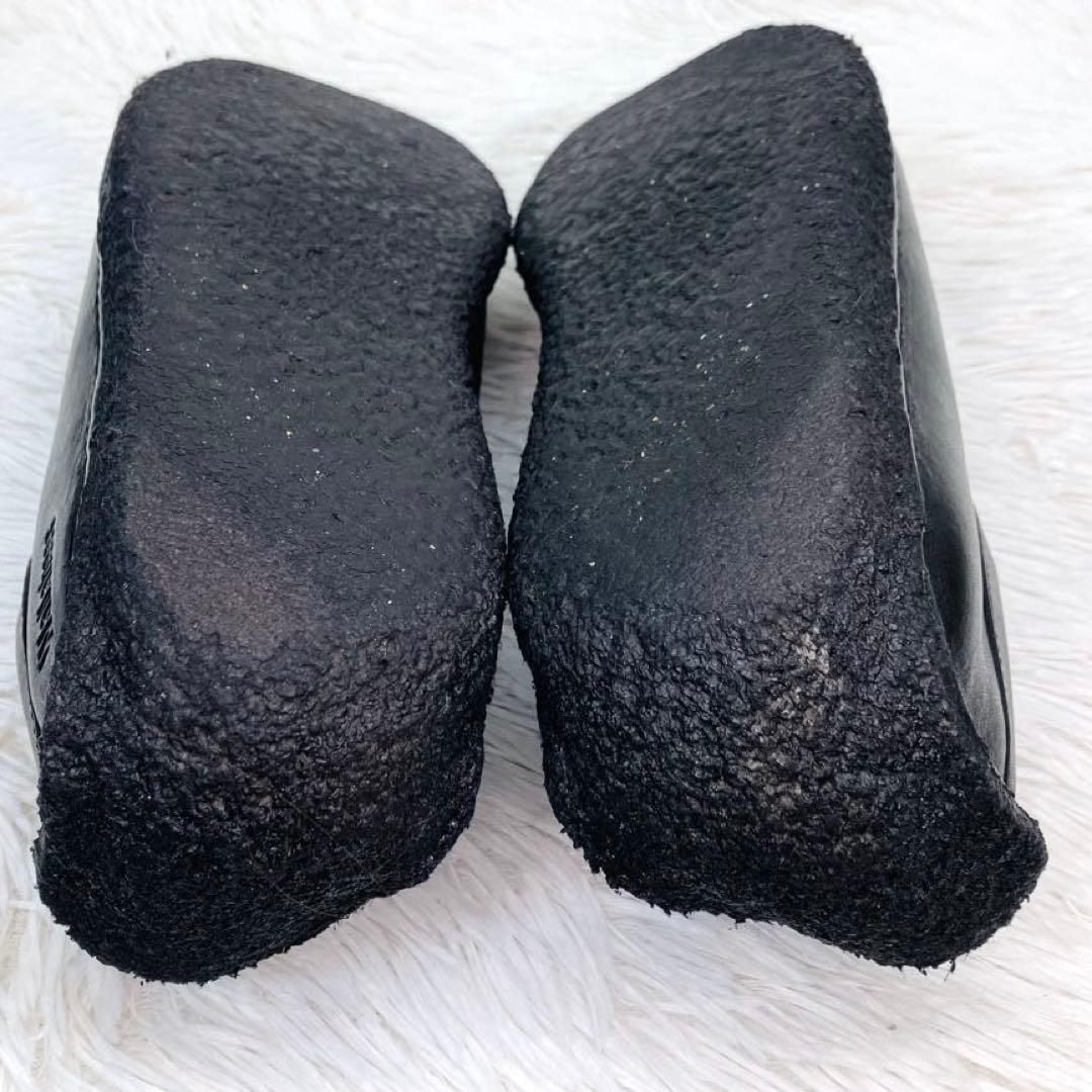 【極美品】Clarks 8.5クラークス ナタリー ブラック レザー 26.5