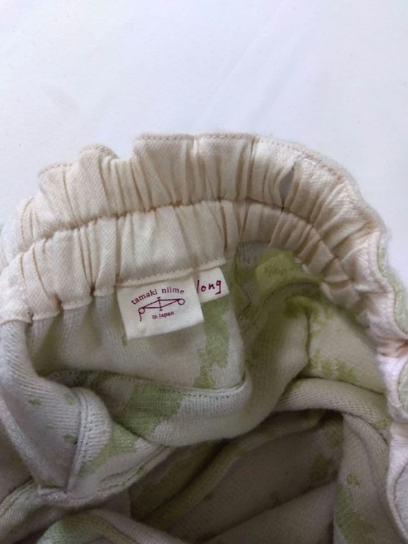 tamaki niime タルンパンツ ロング　ウールコットン