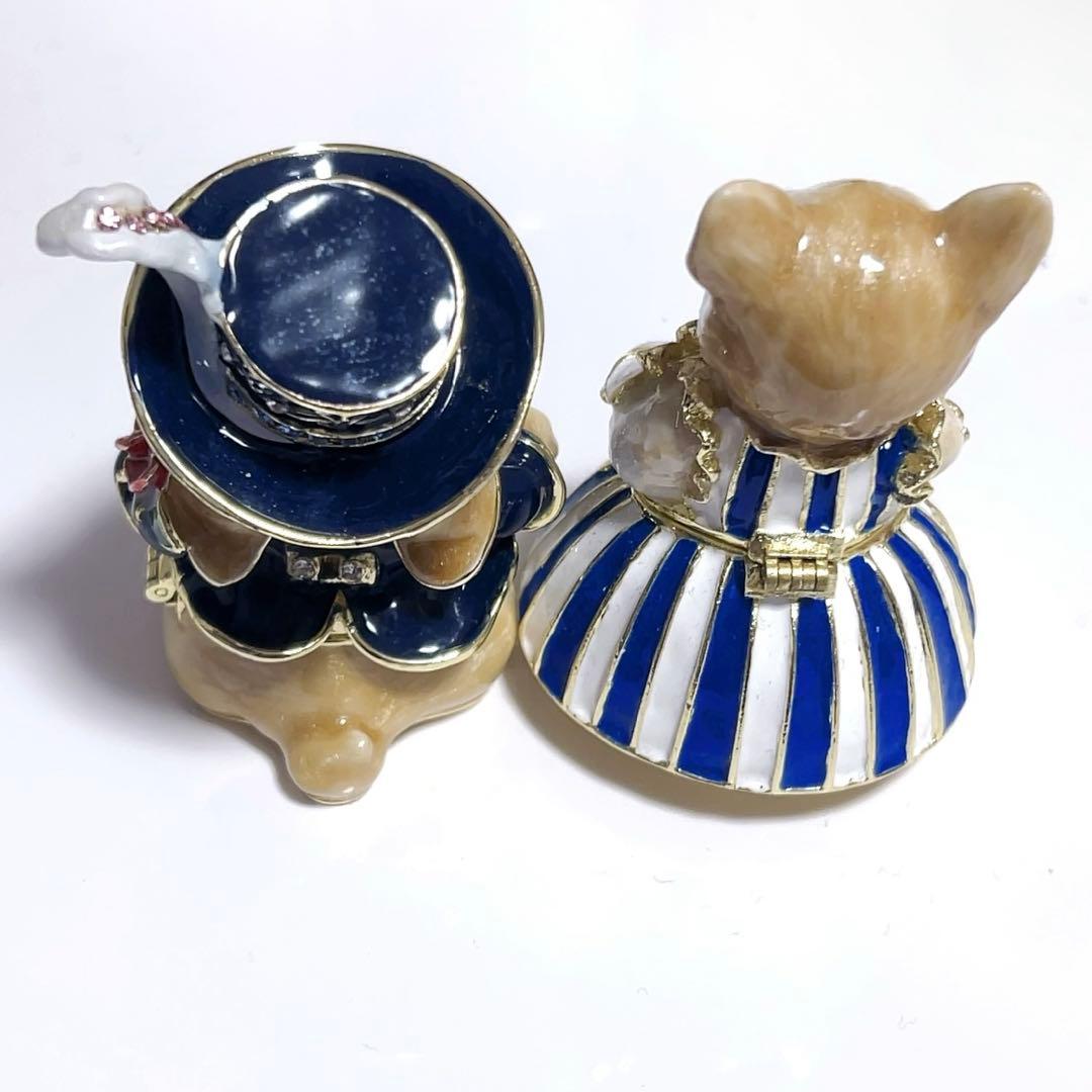 東京銀座PICALS ジュエリーケース　フルールキャット　うさぎ男爵