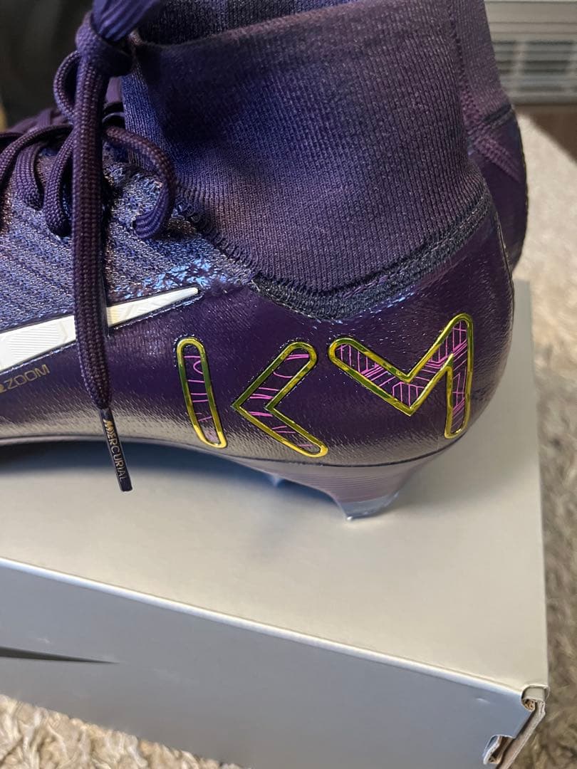 ナイキ ZM SUPERFLY 10 ELITE KM FG 27.5cm 紫