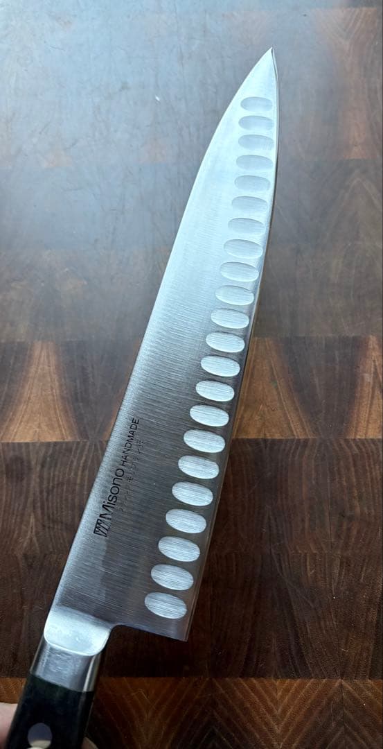 Misono ミソノ　サーモン　牛刀　240mm 包丁　8寸　ステンレス　研ぎ済