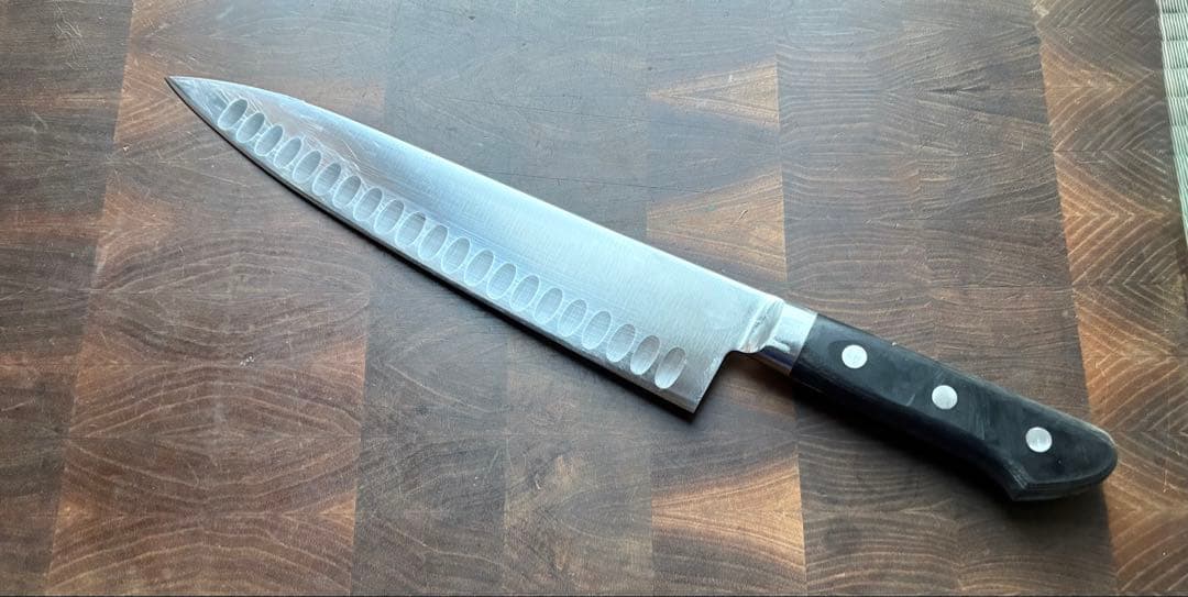 Misono ミソノ　サーモン　牛刀　240mm 包丁　8寸　ステンレス　研ぎ済