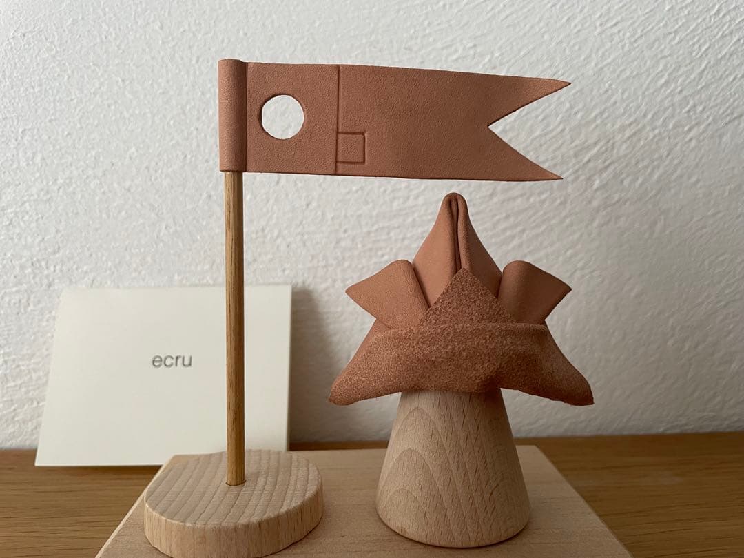 ecru mini kabuto&koinobori 木製