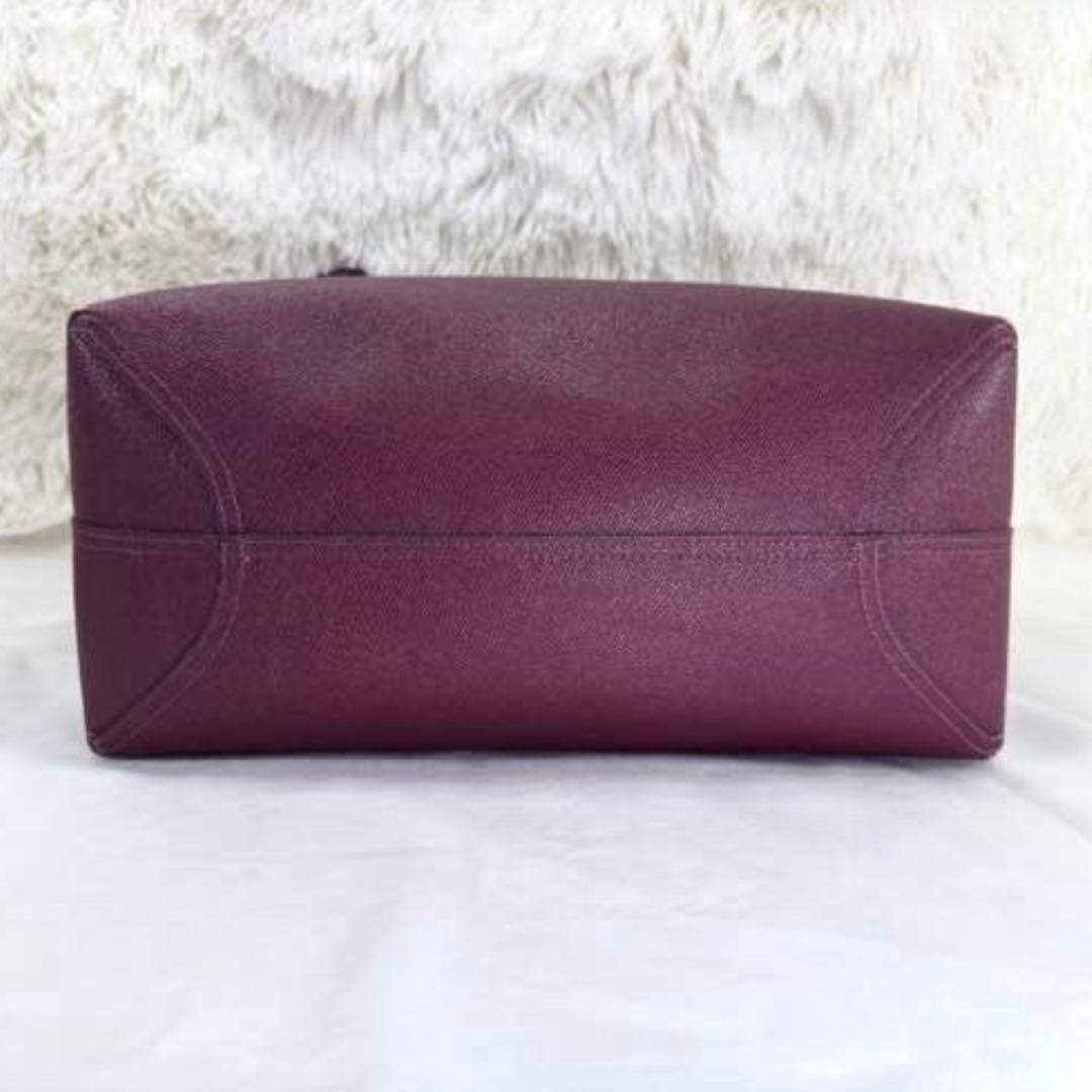 【極美品】コーチ 80232 リバーシブル トートバッグ レザー A4可 肩掛け