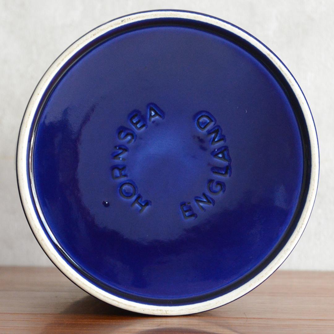 ホーンジー flower キャニスター HEIRLOOM ミッドナイトブルー　L