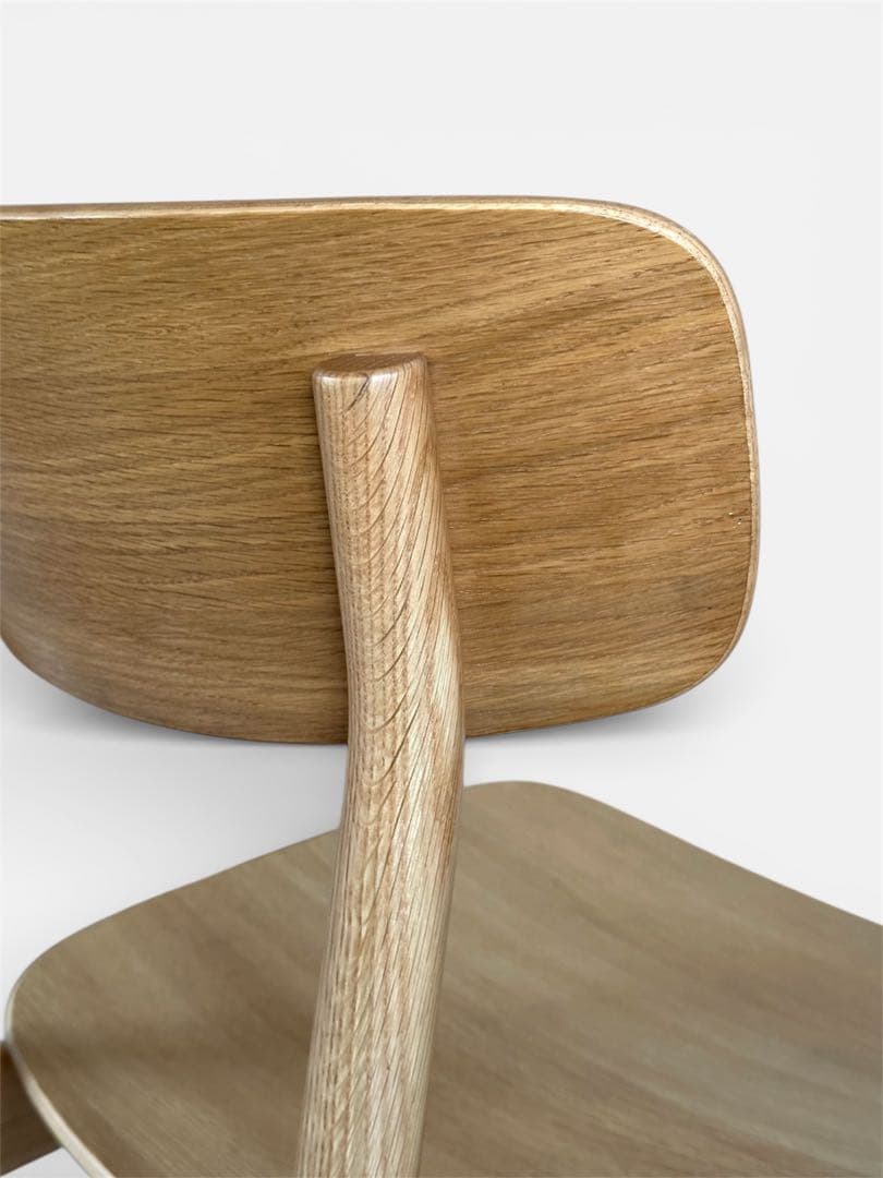 無印良品　MUJI　オーク材　ダイニングチェア　①② 2脚セット