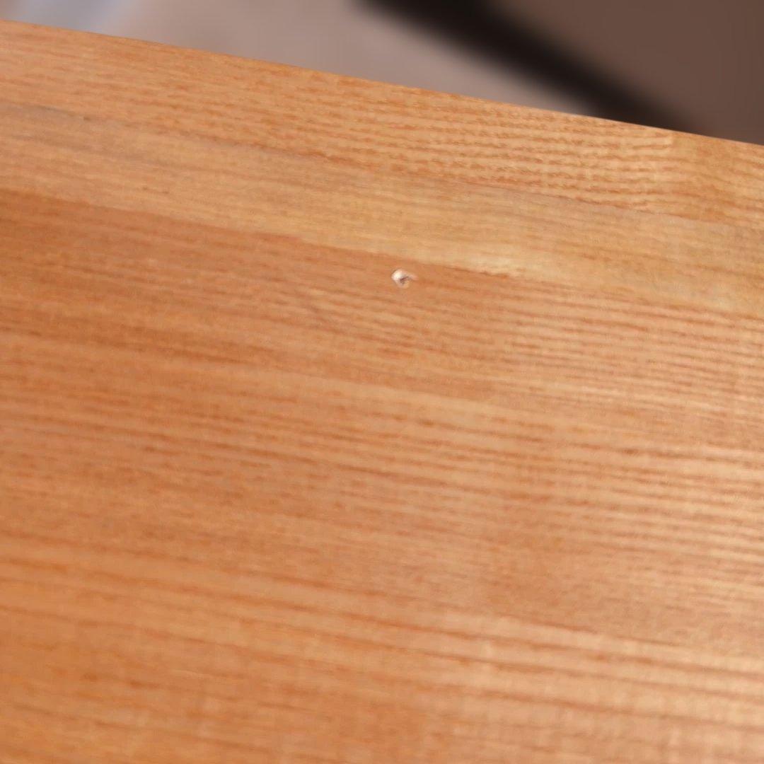 木製シンプルデスク 引き出し付き