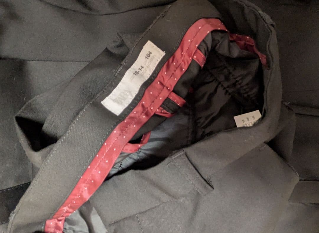 【着用1回】ZARA 男の子 スーツ4点セット 卒業式 164