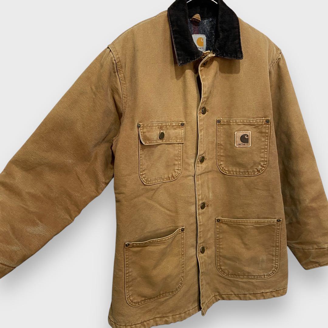 henachoco 00s☆カーハート☆ミシガンチョアコート☆カバーオール