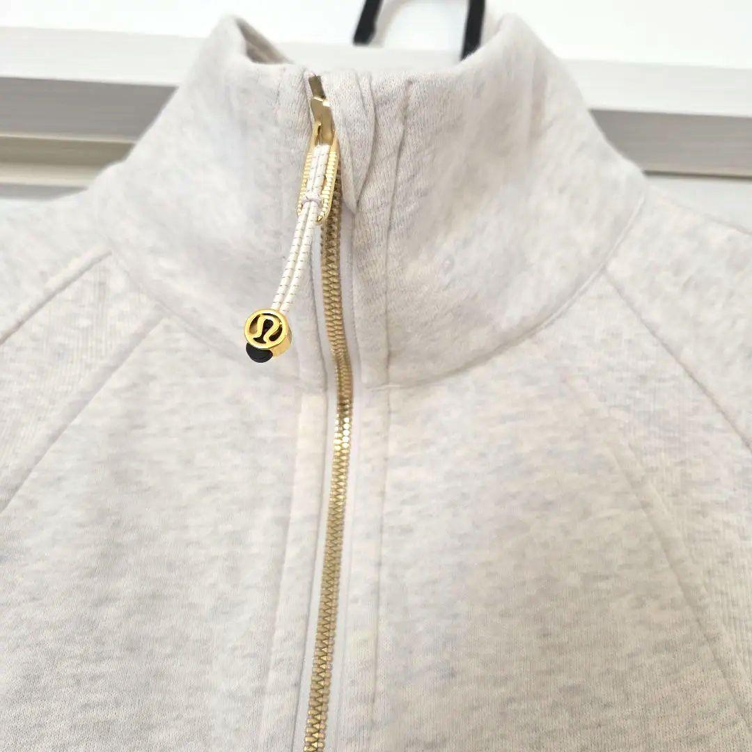 本日限定価格　ルルレモン　ScubaオーバーサイズファネルネックハーフジップXS