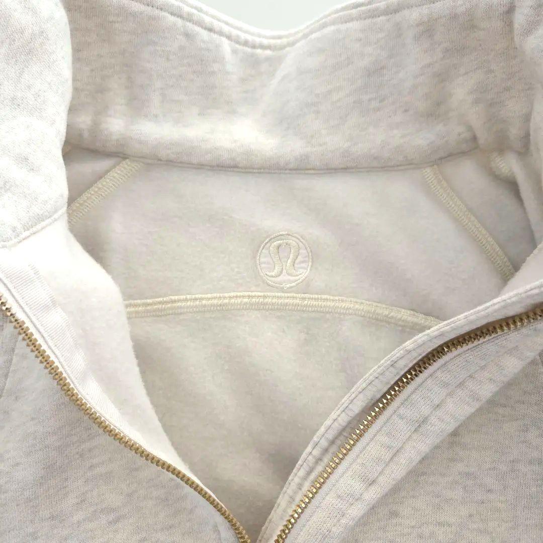 本日限定価格　ルルレモン　ScubaオーバーサイズファネルネックハーフジップXS