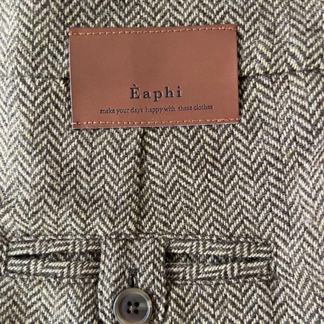 パンツ eaphi WOOL BELTED PANTS (size1)