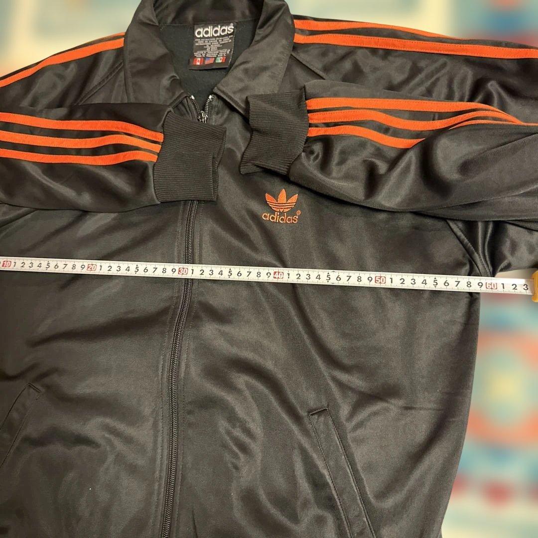 adidas ブラック/オレンジ ジャージ L