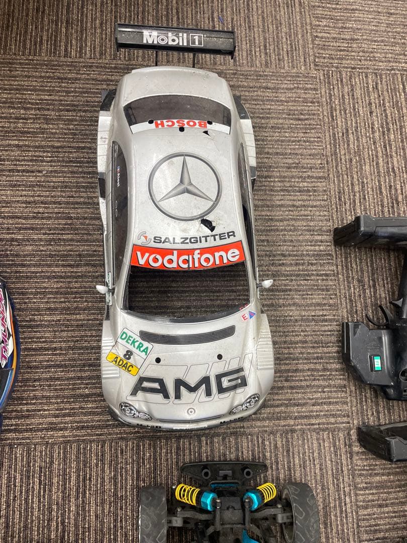 タミヤラジコン エンジン２台ジャンク品　プロポあり