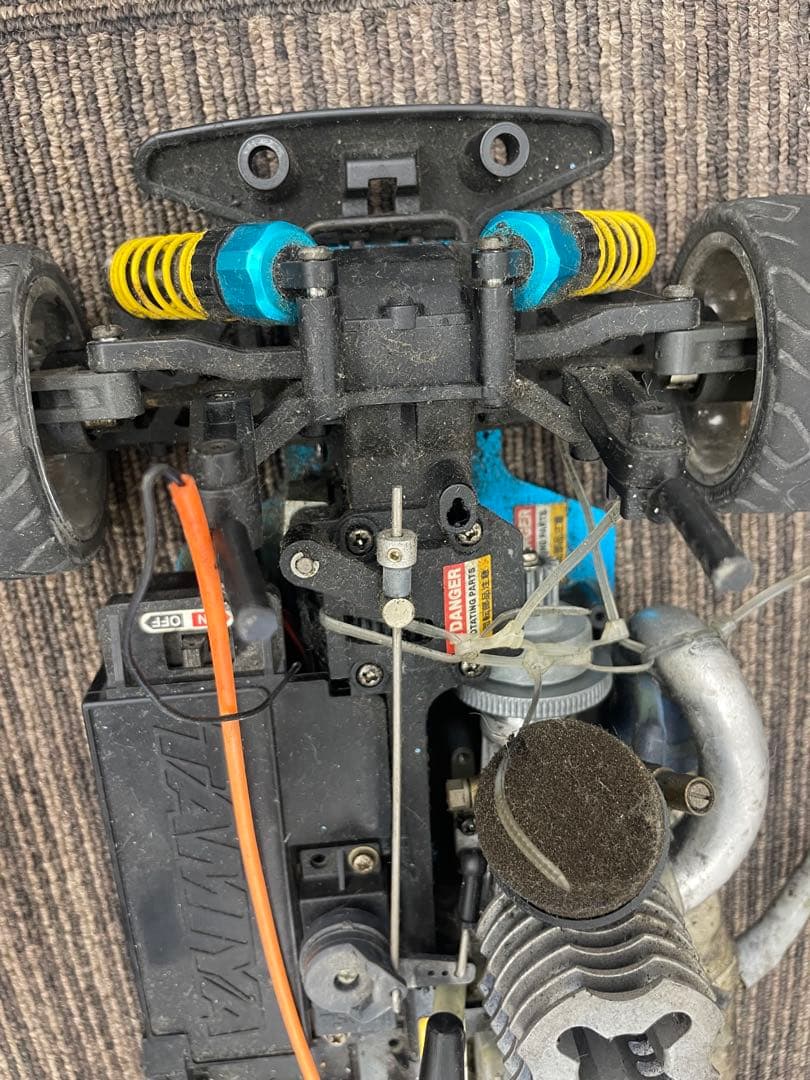 タミヤラジコン エンジン２台ジャンク品　プロポあり