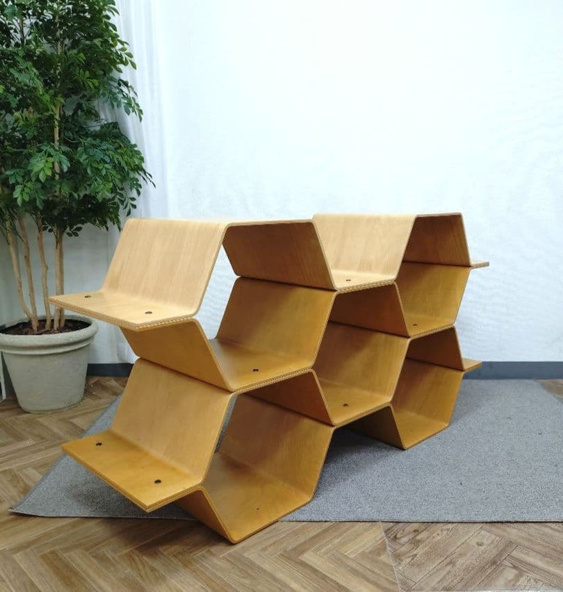 廃盤品 ハニカムシェルフ ハニカムラック ビーハイブ シェルフ