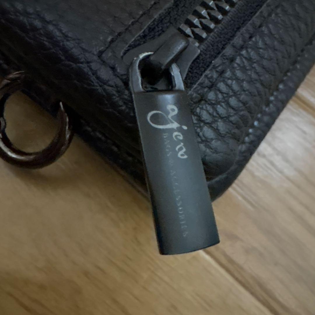 ajew  Flash ブラック iPhone16ケース＋ストラップ