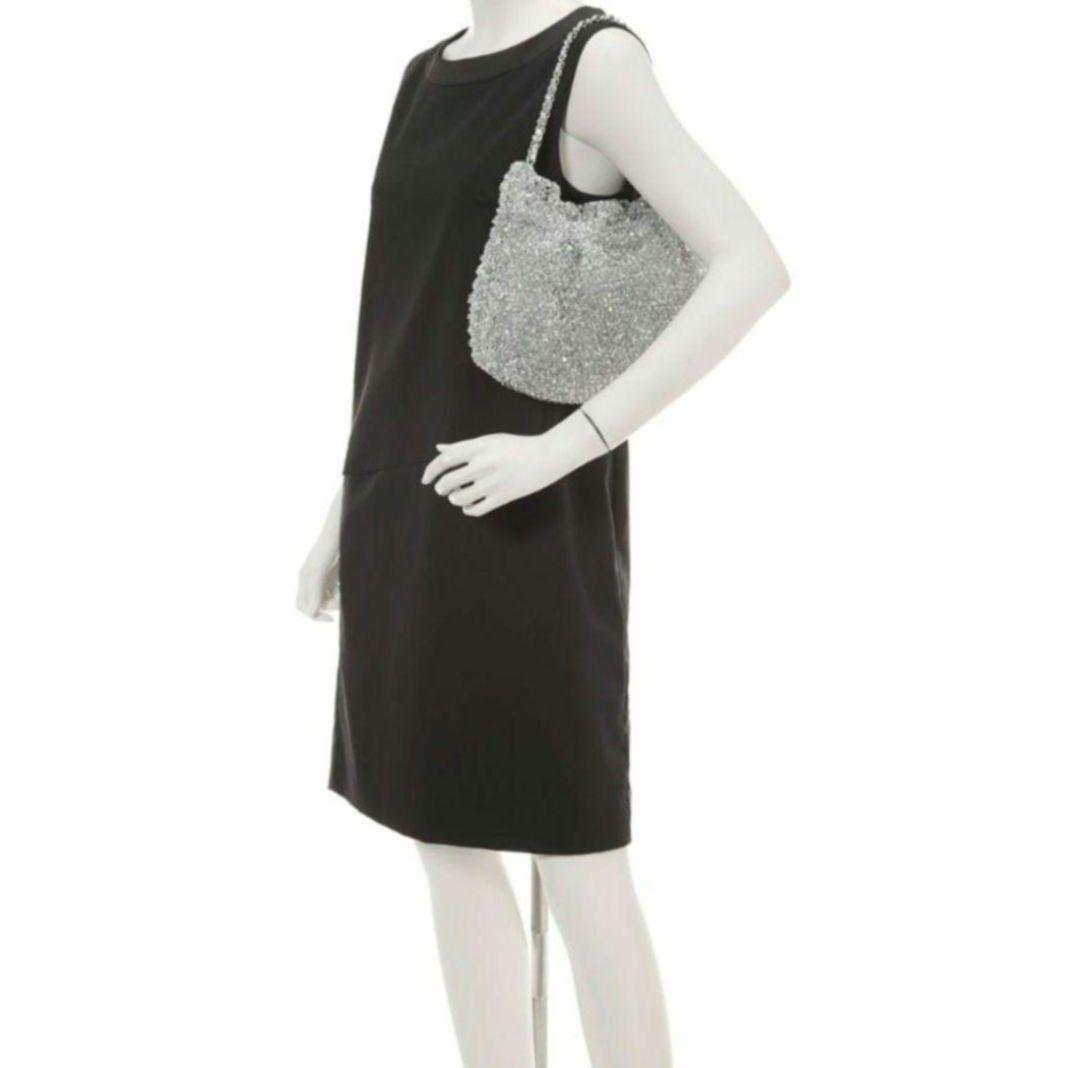 アンテプリマ 限定 ステッラホワイト ワイヤーグリッター バッグ ななめがけ