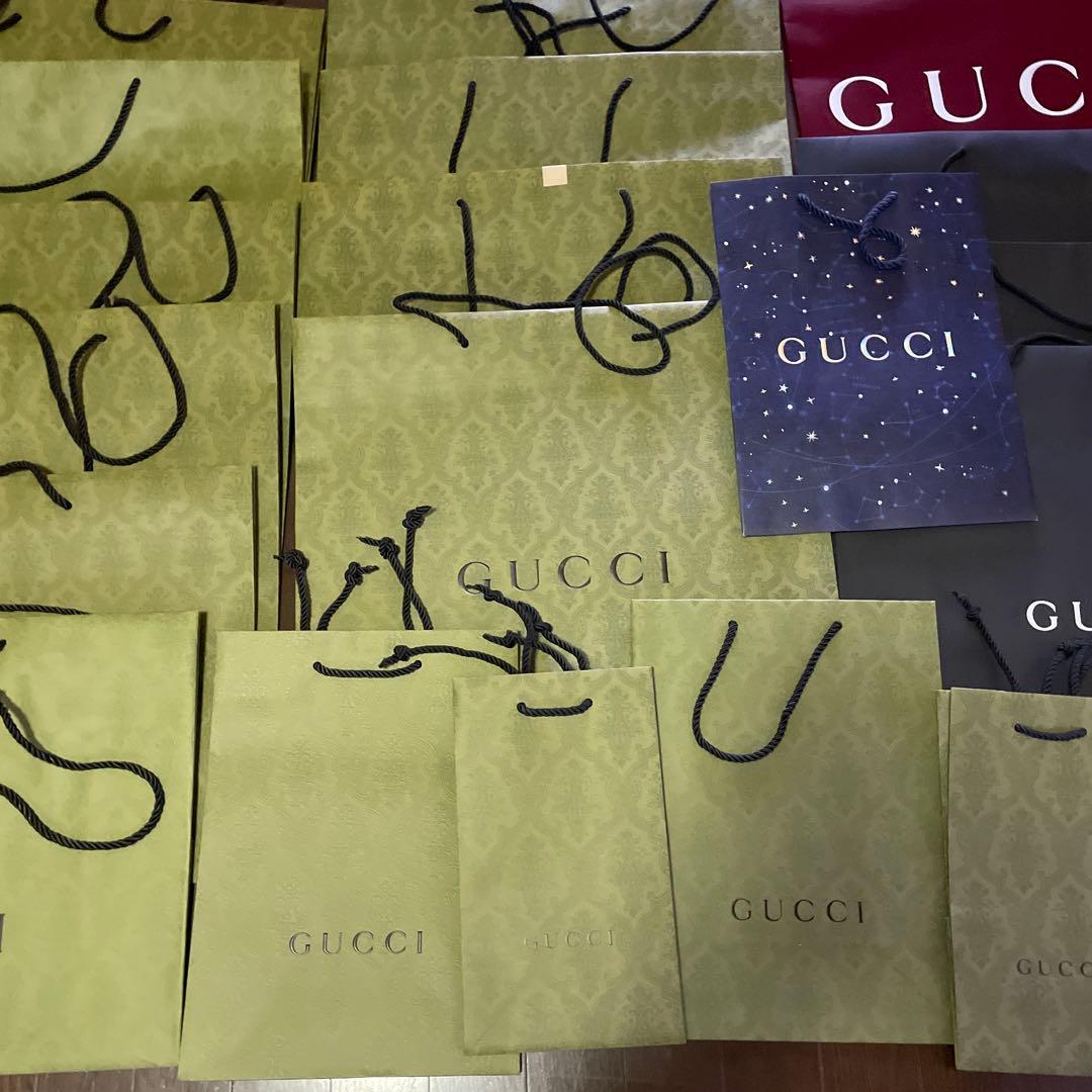 GUCCI ショッパー　23枚セット　グッチ　袋