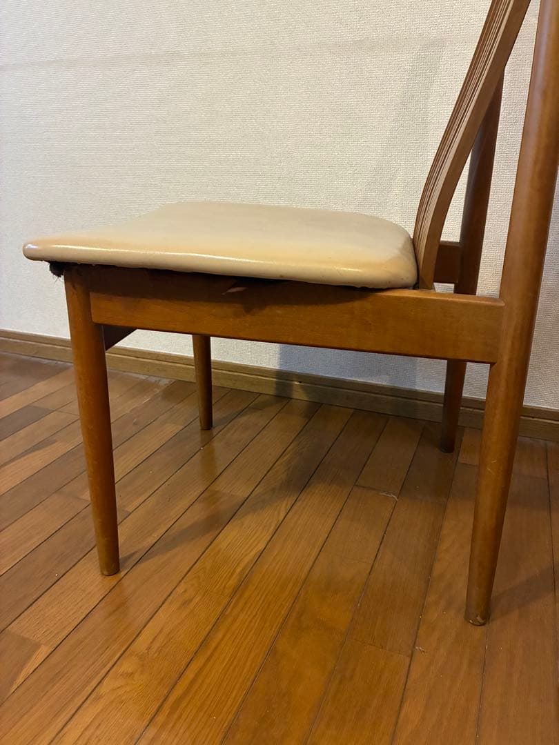 飛騨産業　ビンテージチェア　カリモク　北欧家具　レトロ　昭和　アンティーク家具