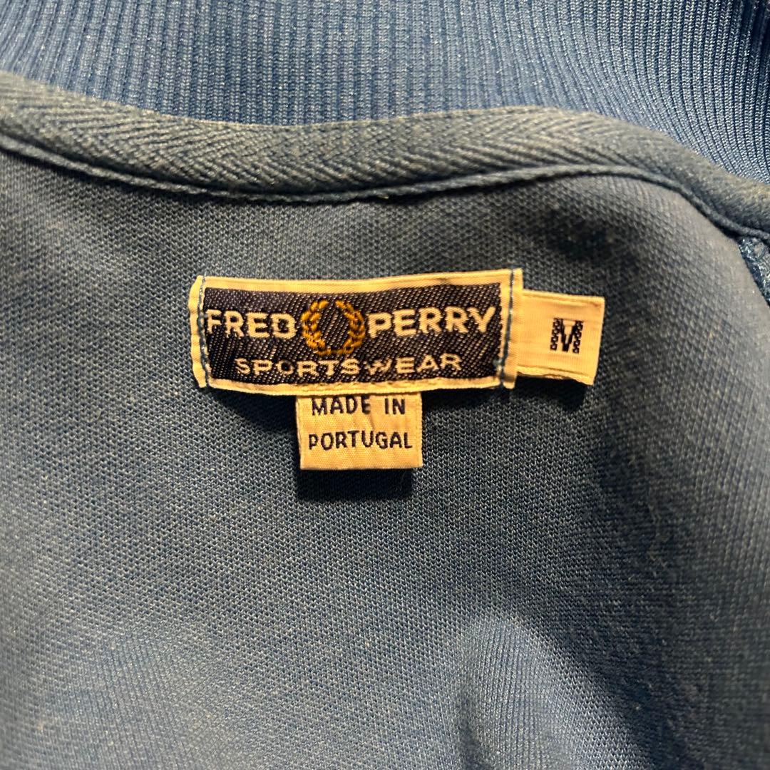 希少　ポルトガル製 90s〜00s FRED PERRY トラックジャケット M