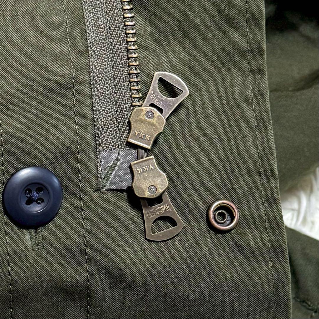 FRED PERRY モッズコート M51 ラクーンファー ボアライナー カーキ