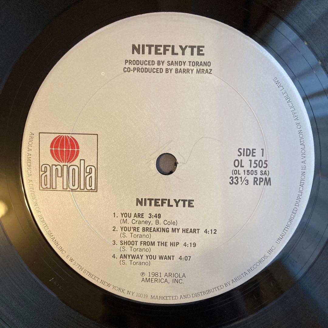 Niteflyte アルバム レコード USオリジナル