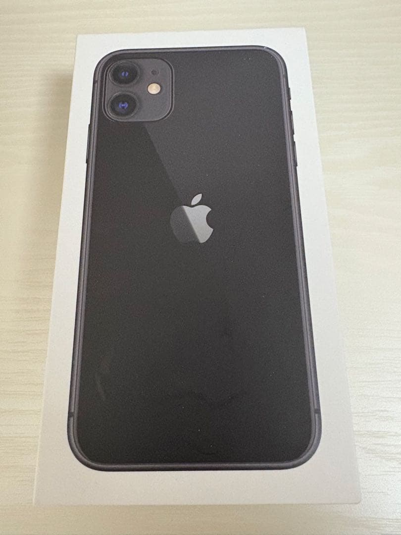 動作確認済み Apple iPhone11 ブラック 128GB 箱・付属品付き