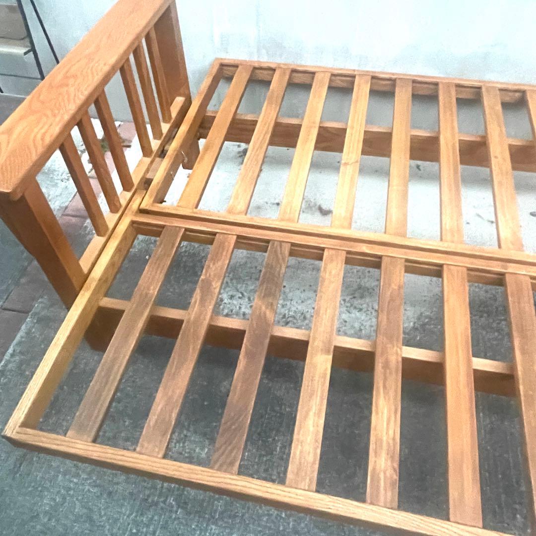 L.L.Beanエルエルビーン　ソファベッド　フートン　木製家具