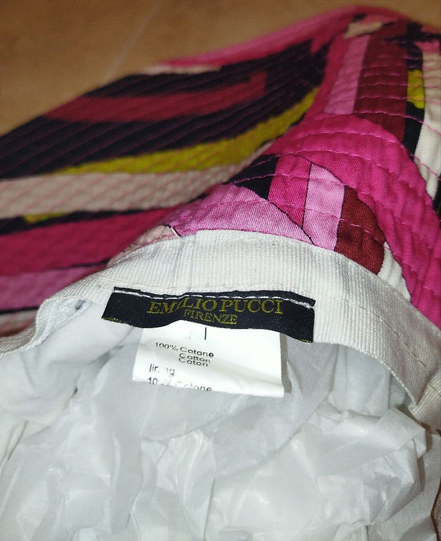 エミリオ・プッチ　帽子　美品　サイズⅠ　つば広