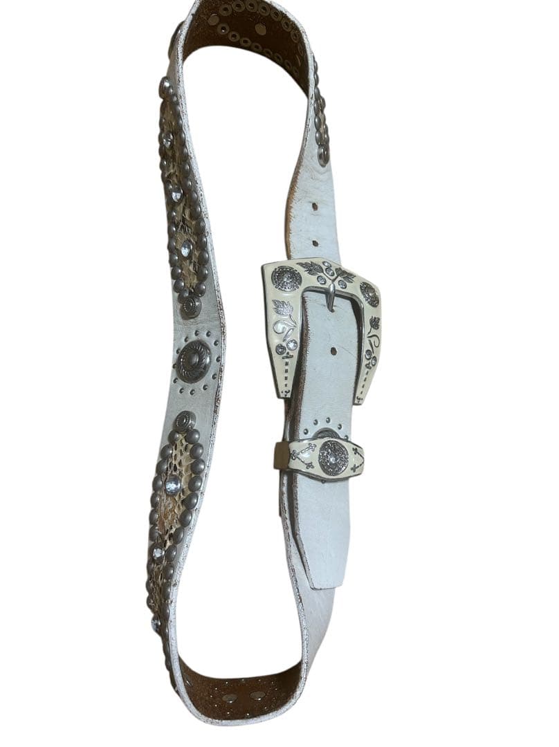 時計 00s y2k TORNADO MART Silver Western Belt