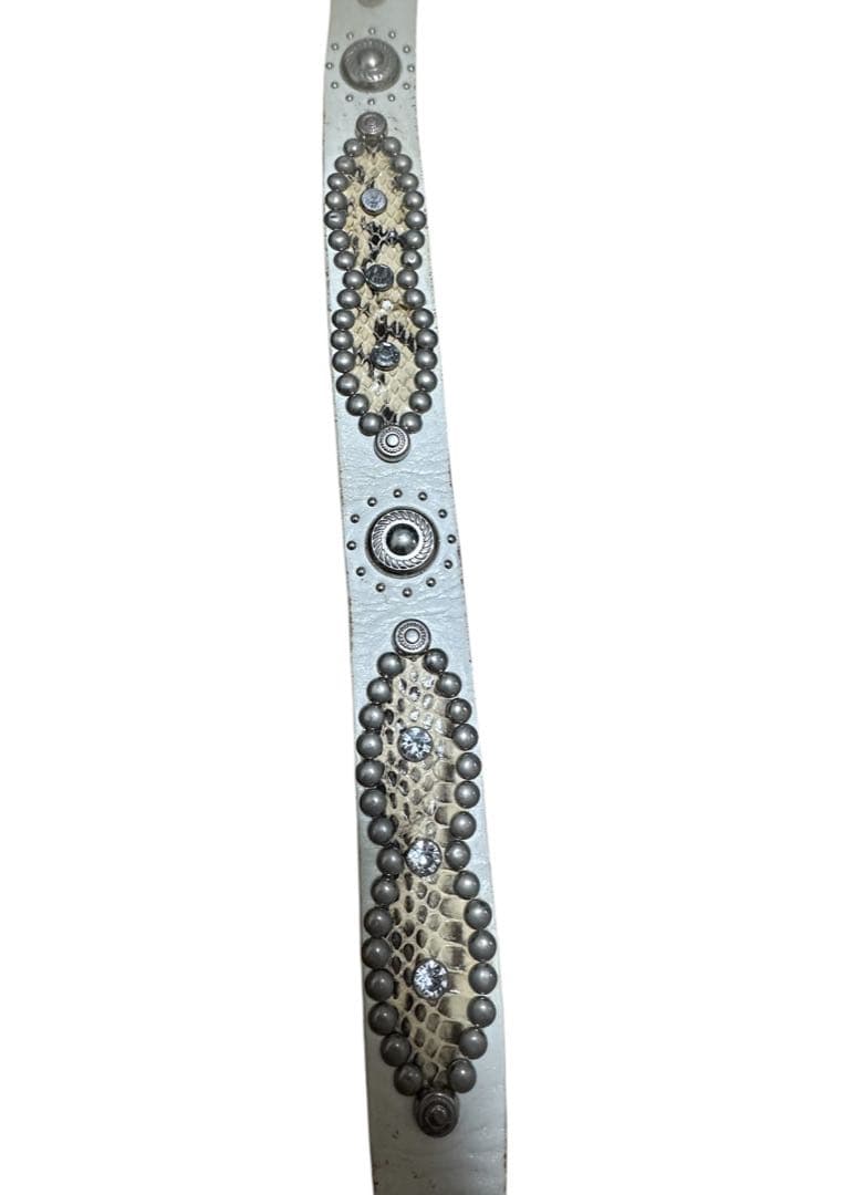 時計 00s y2k TORNADO MART Silver Western Belt