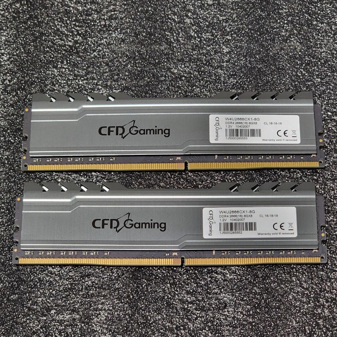 CFD W4U2666CX1-16G DDR4 32GB（16GB 2枚セット）