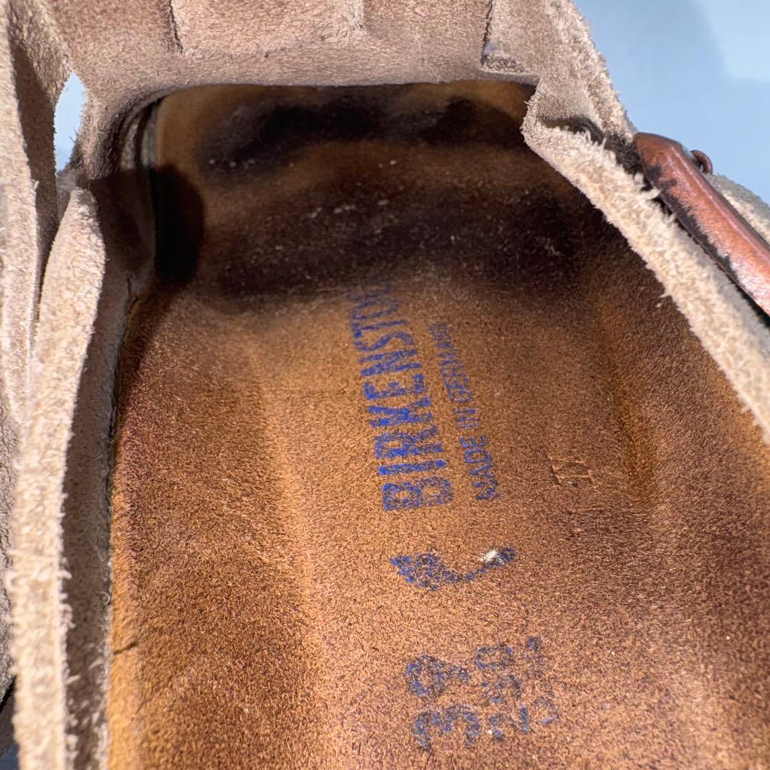 ビルケンシュトック ボストン サンダル【39】25cm ベージュ トープ