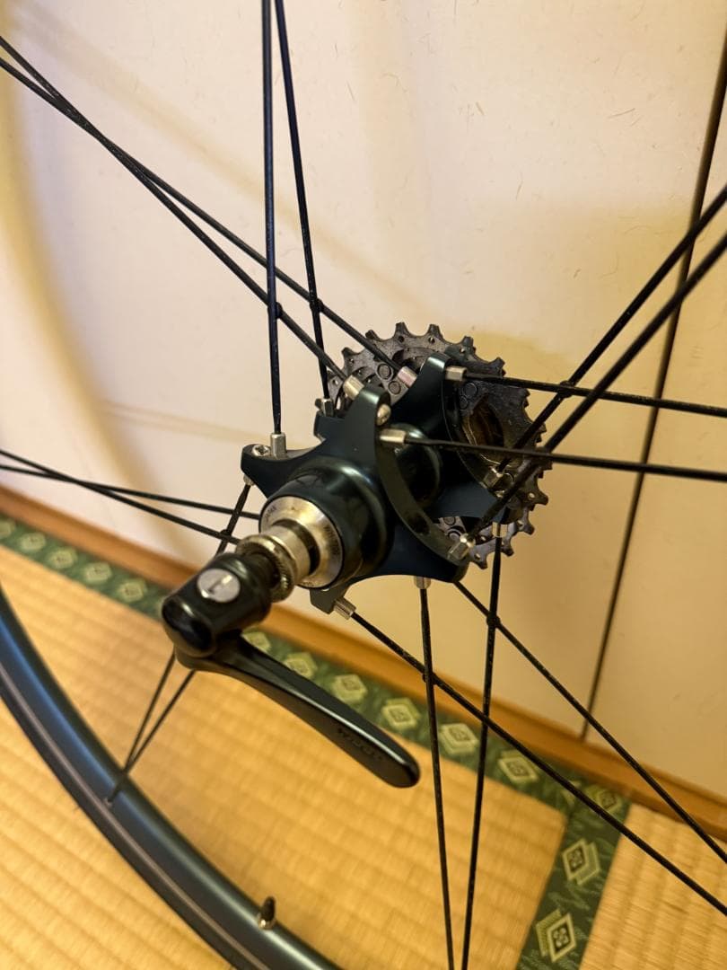 SHIMANO WH-7700 DURA-ACE チューブラーホイール 前後