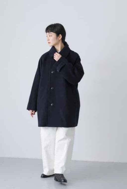 かぐれ ウールシングルPコート