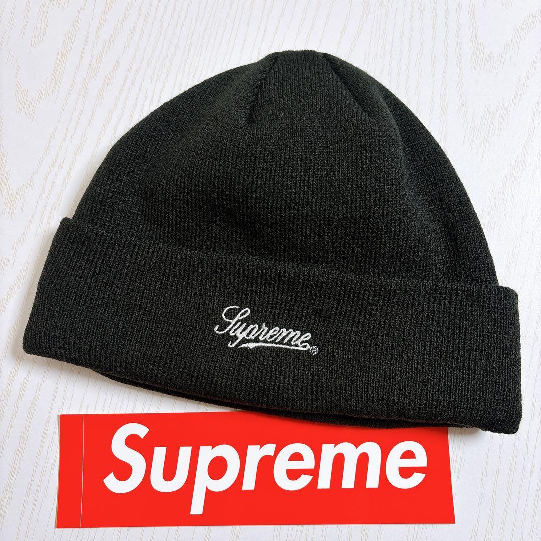 Supreme Skittles Beanie ブラック　黒　カリナ着用